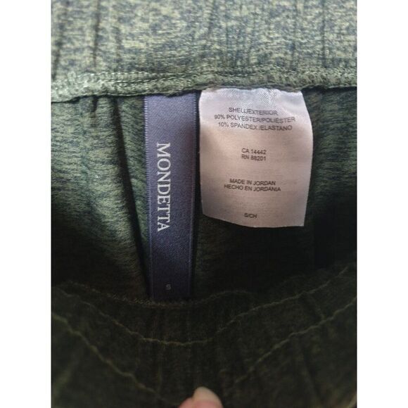 Mondetta Women's Harlem Peached Mélange Jogger Pants Olive Night Small - Picture 6 of 7